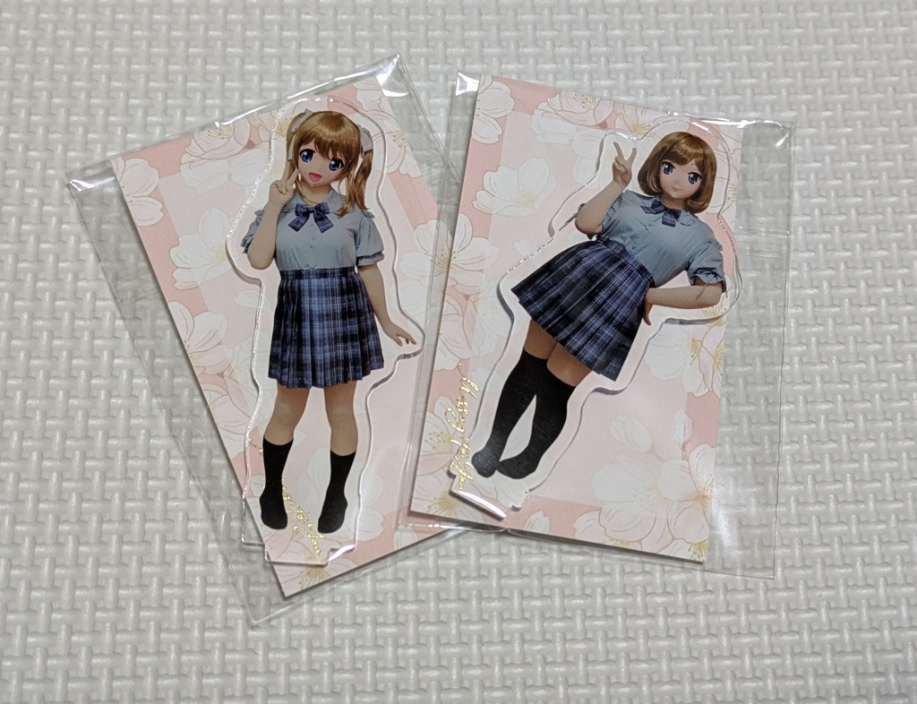 月宮姉妹のアクリルスタンド(2つセット)