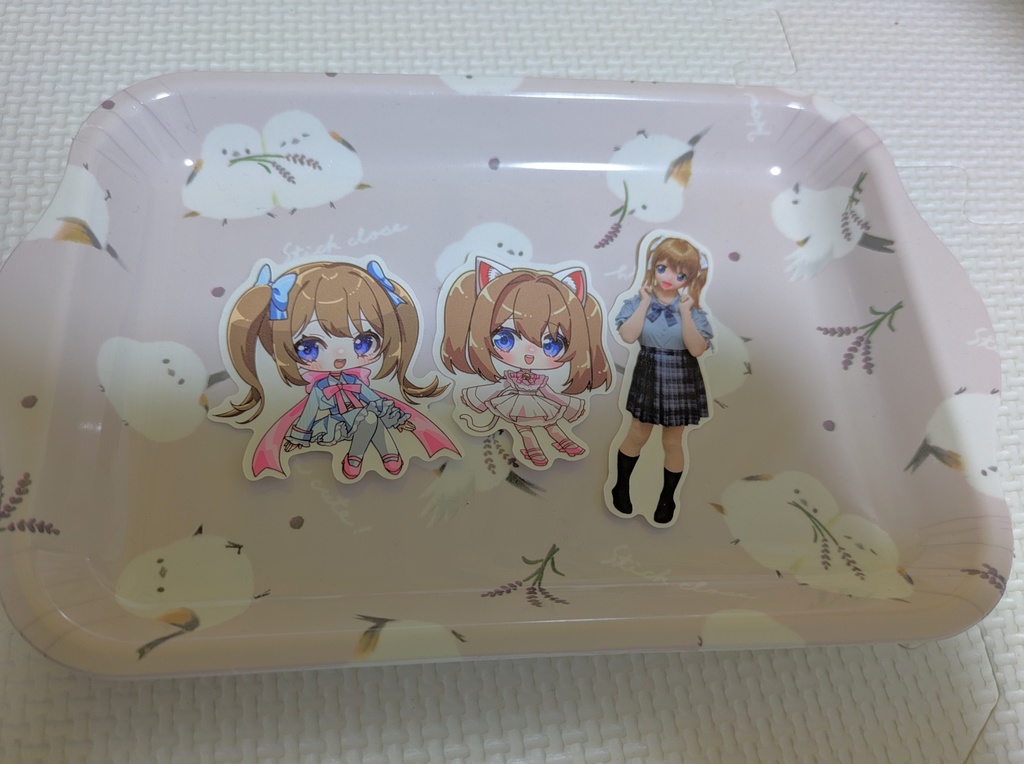 あかり ステッカー(3つセット)