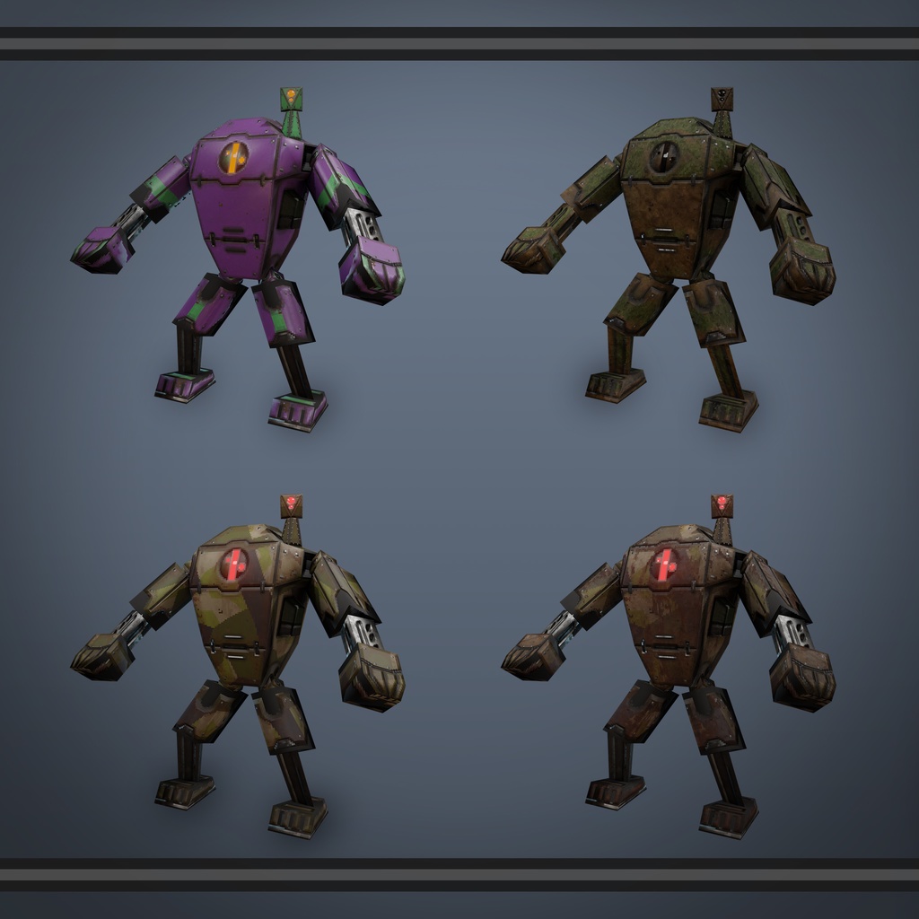 256fes Mech Pack (VRChat Avatar)