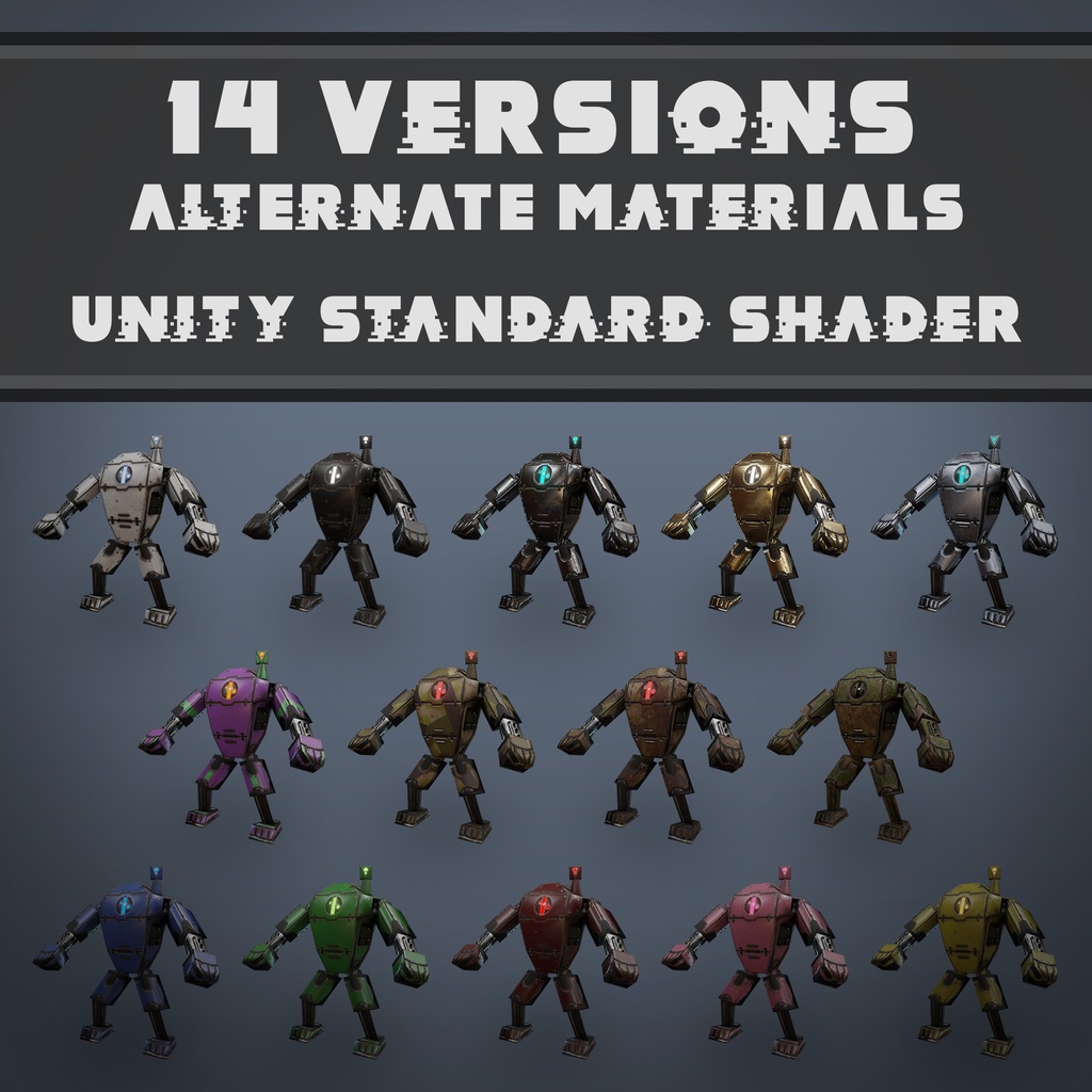 256fes Mech Pack (VRChat Avatar)