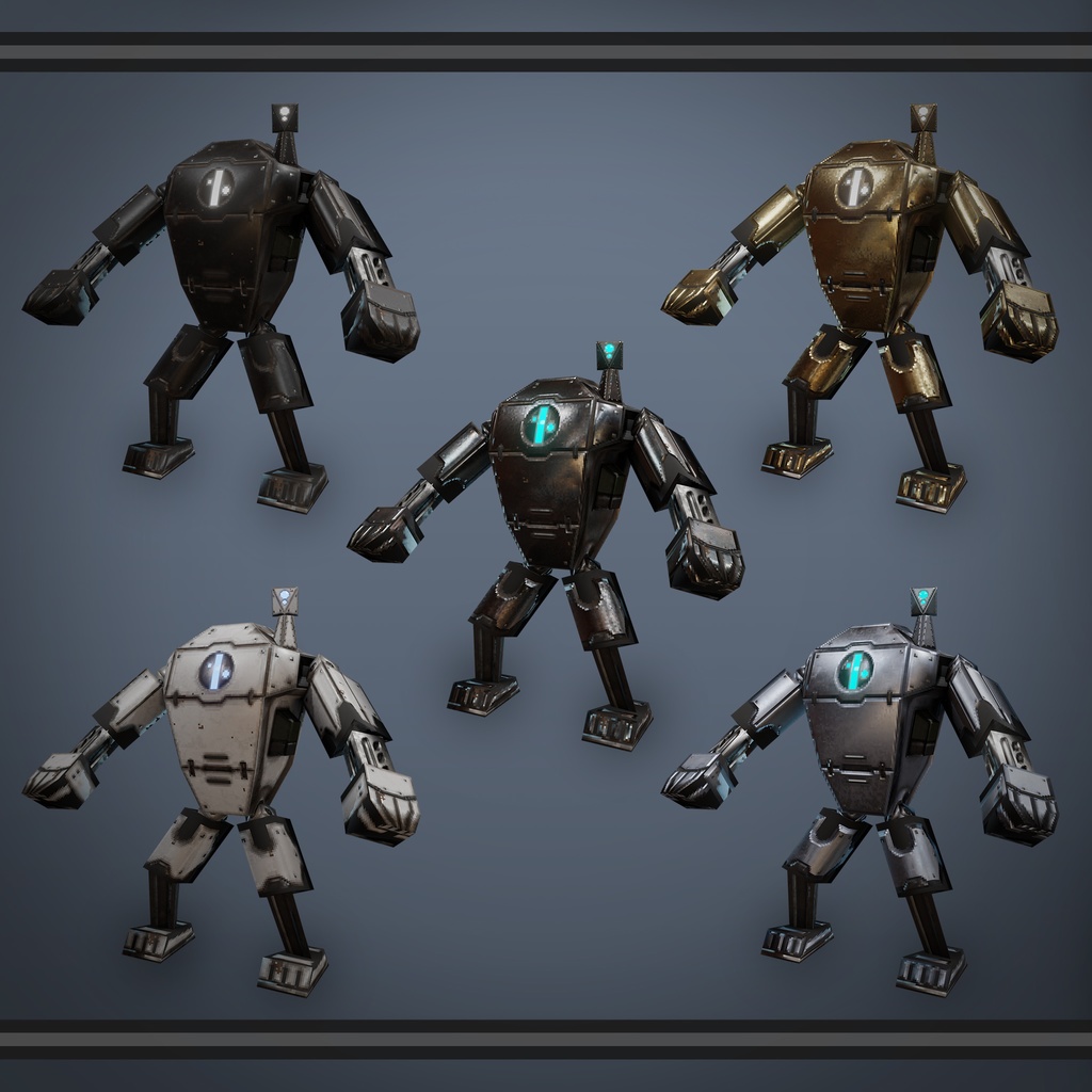 256fes Mech Pack (VRChat Avatar)