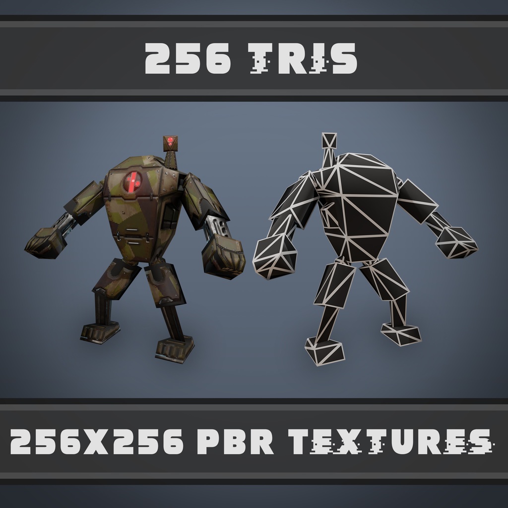 256fes Mech Pack (VRChat Avatar)