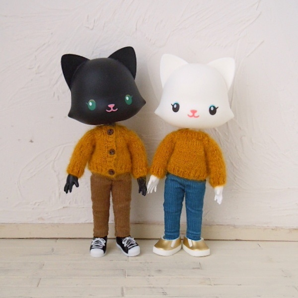 ドール用:モヘアシンプル2WAYセーター