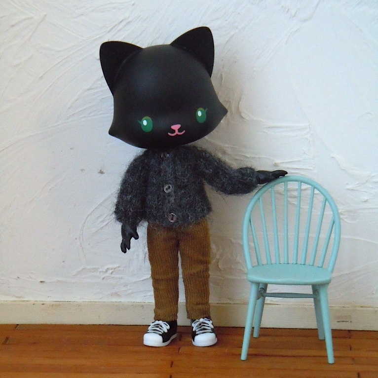 ドール用:モヘアシンプル2WAYセーター