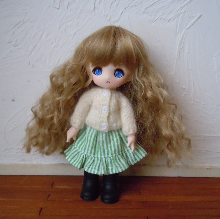 ドール用:モヘアシンプル2WAYセーター