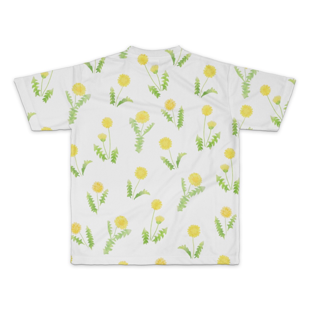 タンポポまみれTシャツ