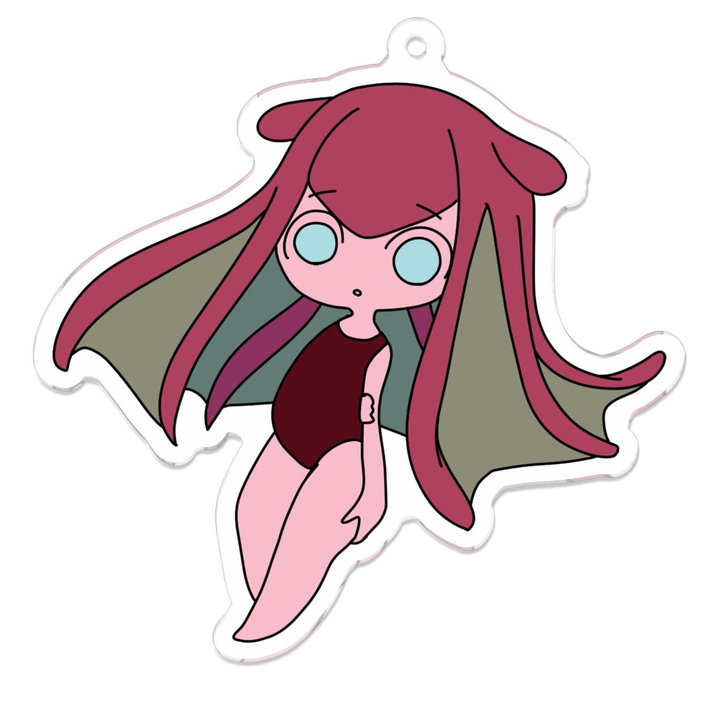 【オクトパスガール】コウモリダコちゃん　アクリルキーホルダー