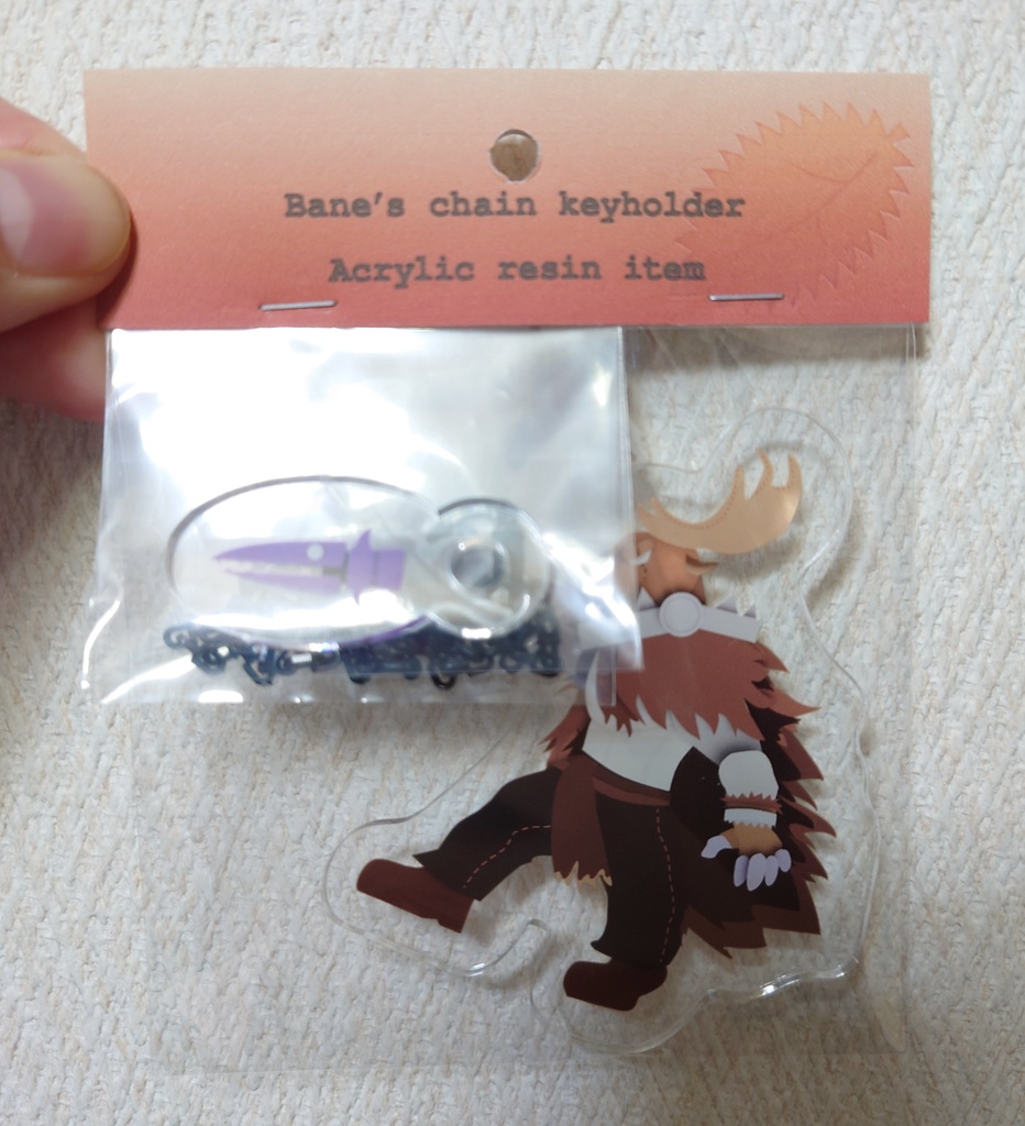【締切ました】断罪狩人ベイン アクリルキーホルダー