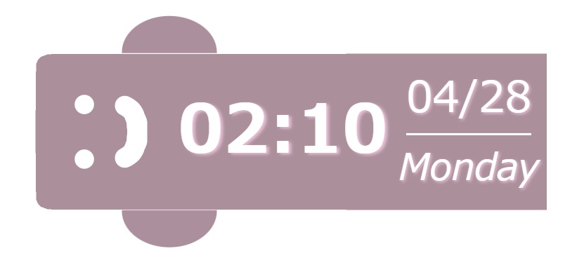 【非公式】椎名唯華テーマ OBS配信時計