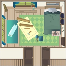 玄冬の部屋　黒鷹の部屋