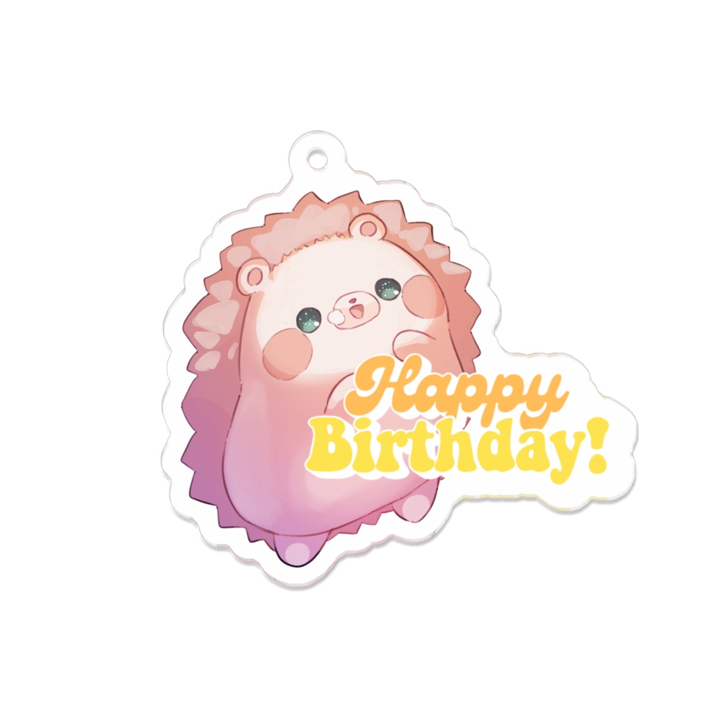 〖期間限定再販!〗生誕祭記念グッズ2024 アクリルキーホルダー/Hazuki Kaede Goods -AcrylicKeychain(HappyBirthdayプレートあり)