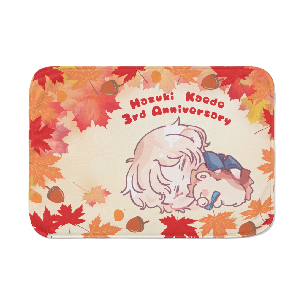 3周年記念グッズ2025 ブランケット/Hazuki Kaede Goods -Blanket