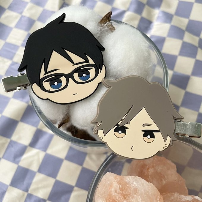 前髪クリップ【楢崎&寺島セット】