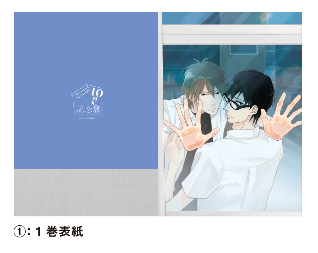 表紙絵クリアファイル全２０種（Blue Sky Complex 10周年記念展 in animate onlyshop）
