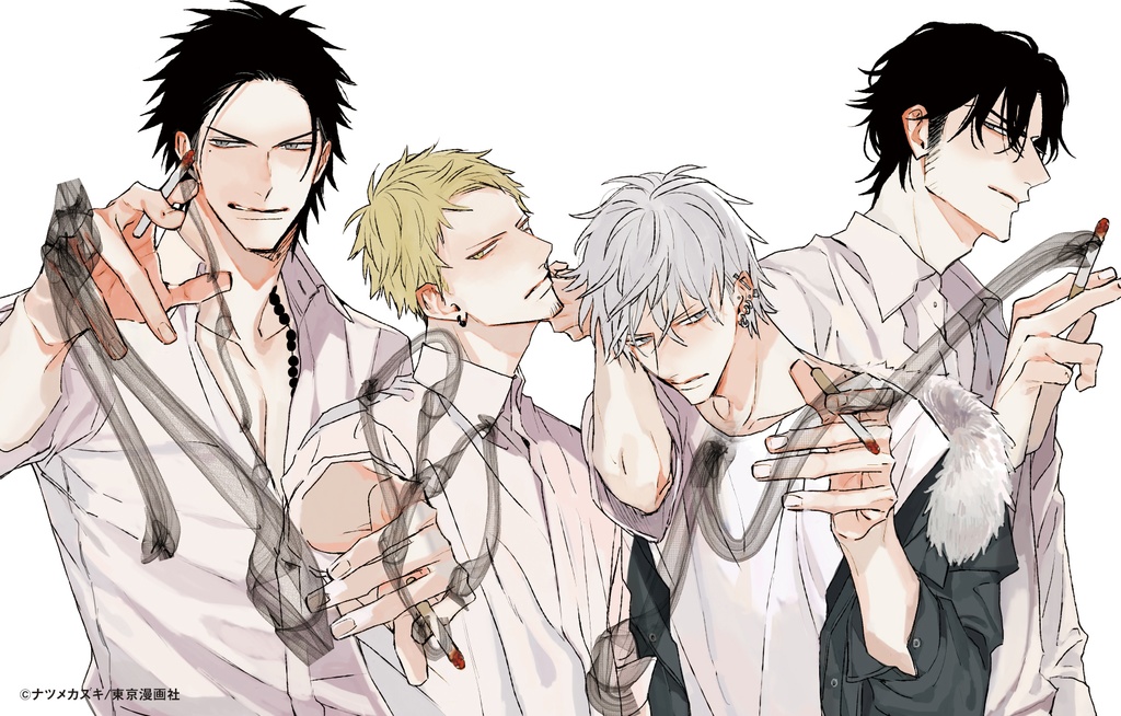 ＜受注＞クリアポストカード【ナツメカズキ】（Cab100カフェ）