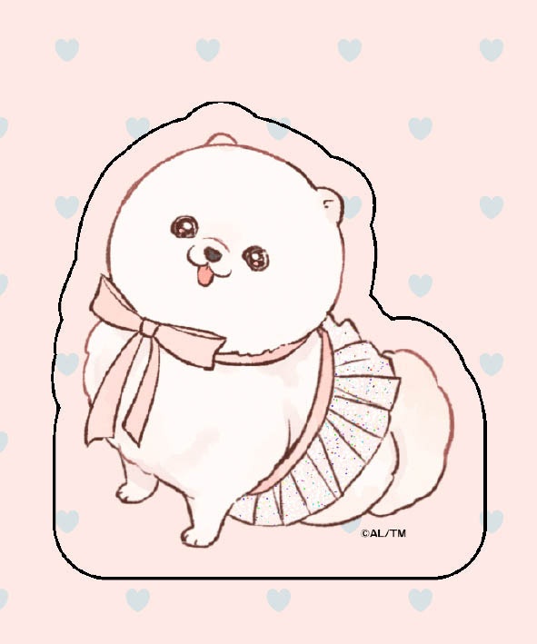 【受注】みーちゃんアクリルブロック【おめかし】（鬼暴Cafe2026-With Doggy-）