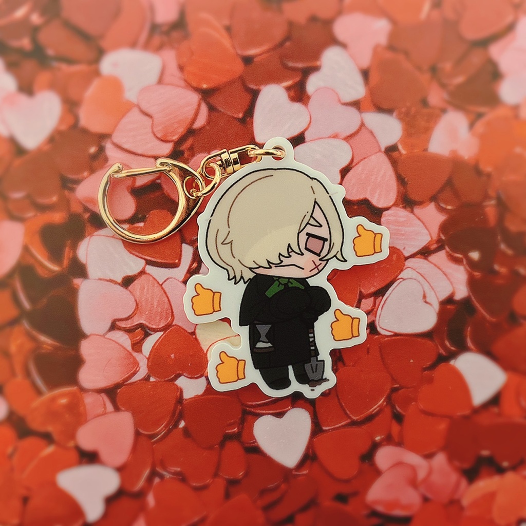 VAL アクリルキーホルダー