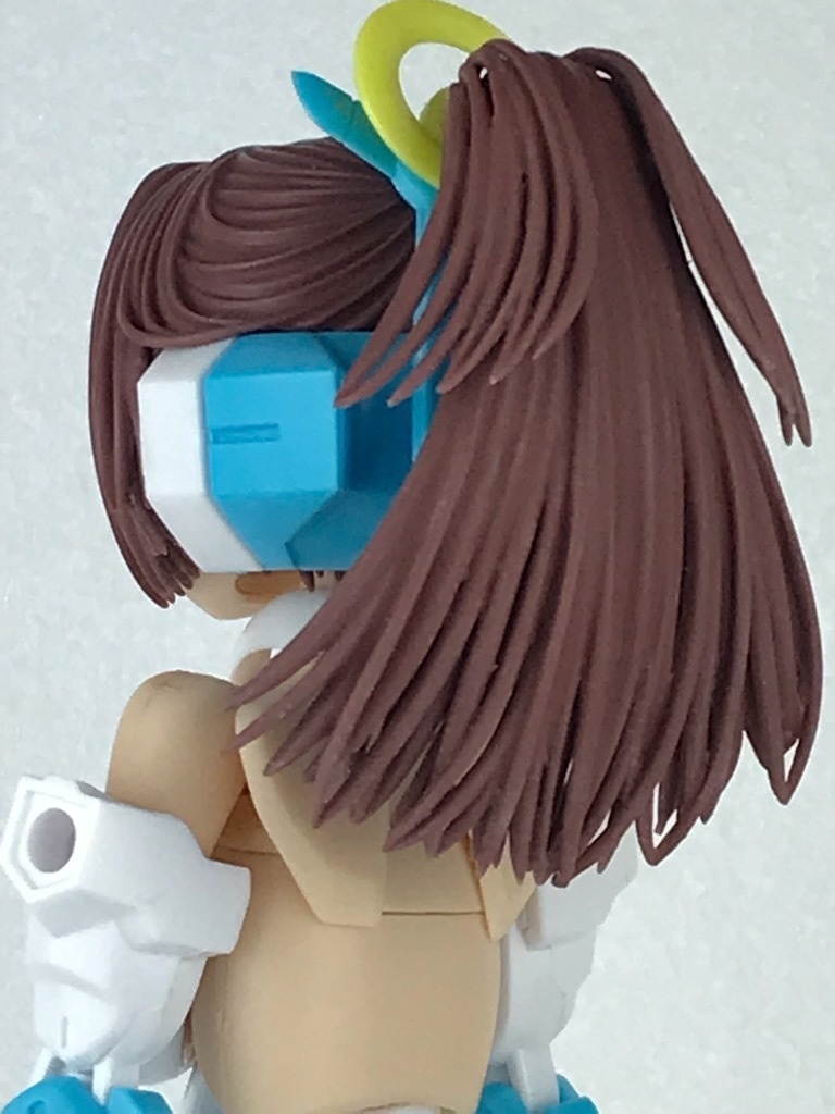 メガミデバイス 朱羅 弓兵 用 髪パーツ (武装モード)