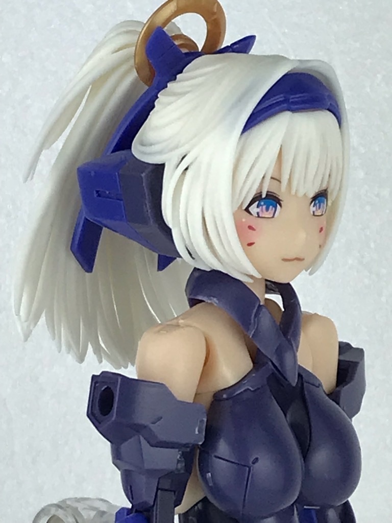 メガミデバイス 朱羅 弓兵 用 髪パーツ (武装モード)