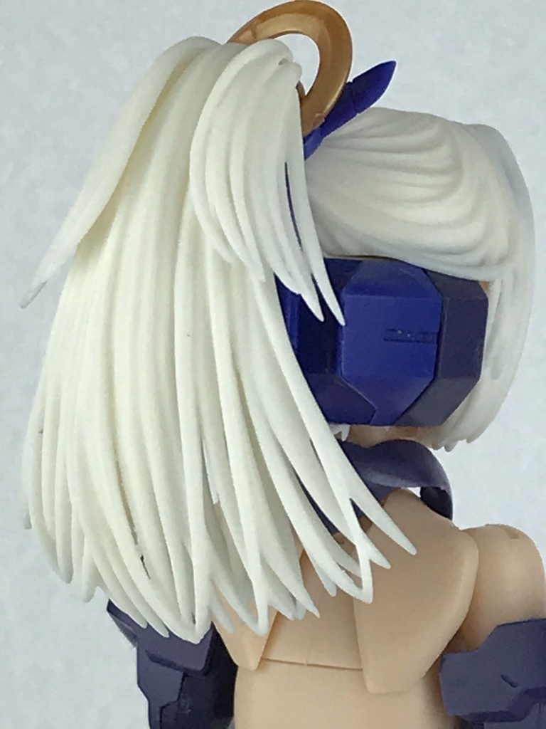 メガミデバイス 朱羅 弓兵 用 髪パーツ (武装モード)