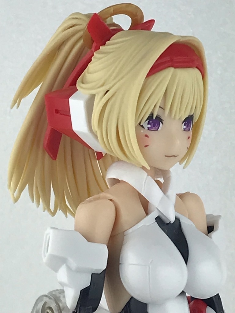 メガミデバイス 朱羅 弓兵 用 髪パーツ (武装モード)