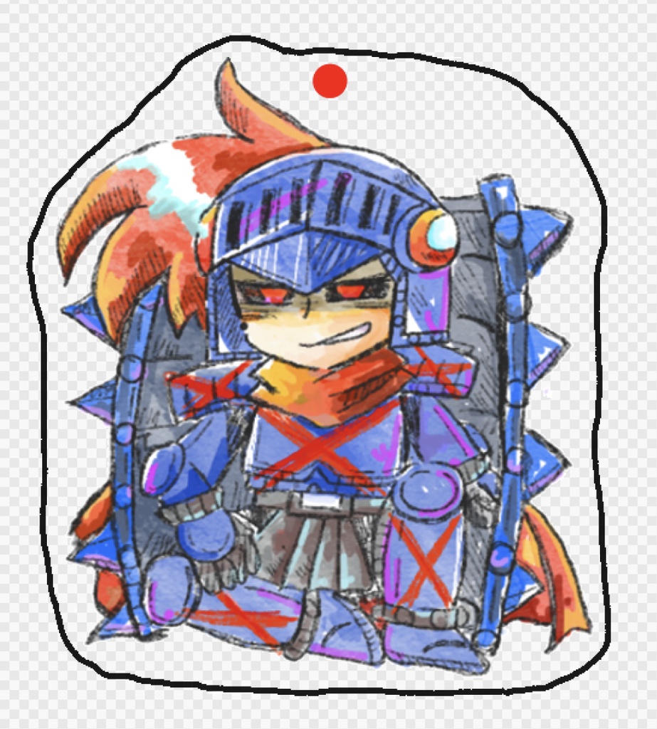 魔クラン•ミニクッション