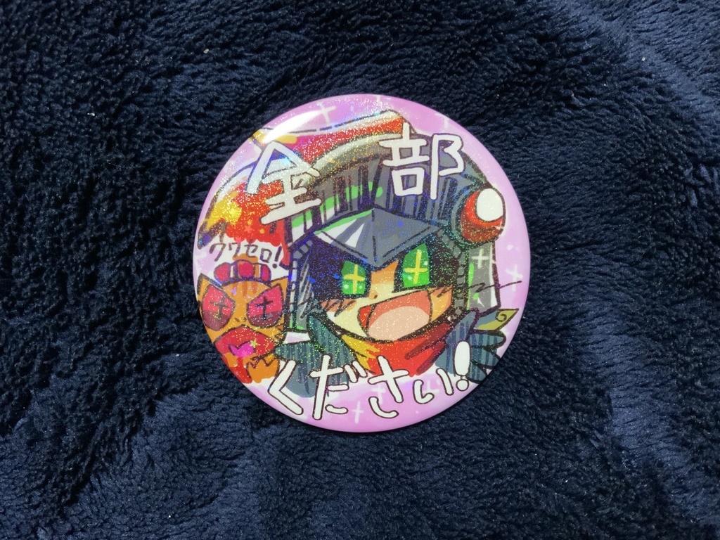 76mm缶バッジ