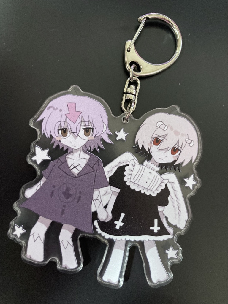 にこにこアクキー