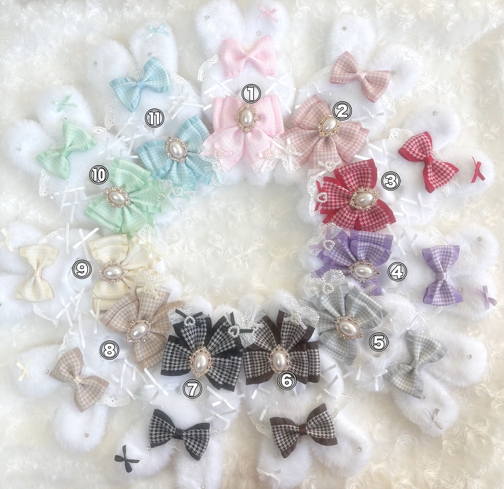 ♡Sweet Houndstooth Bunny  series♡