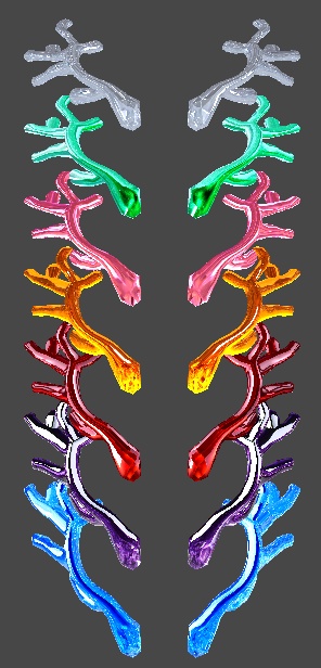 鹿の角(通常&ローポリ)