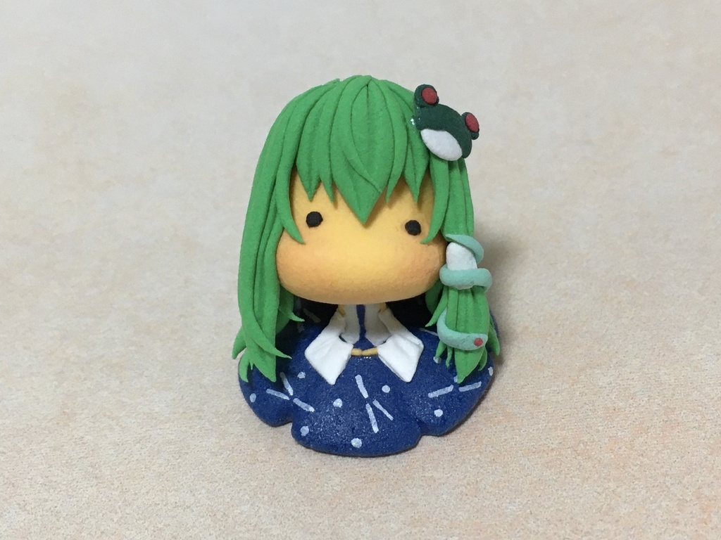 単品 東方おちび 東風谷早苗 ぷちっと くりえいとのショップ Booth