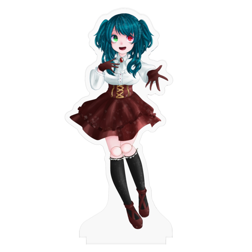 桜吹雪アクリルフィギュア