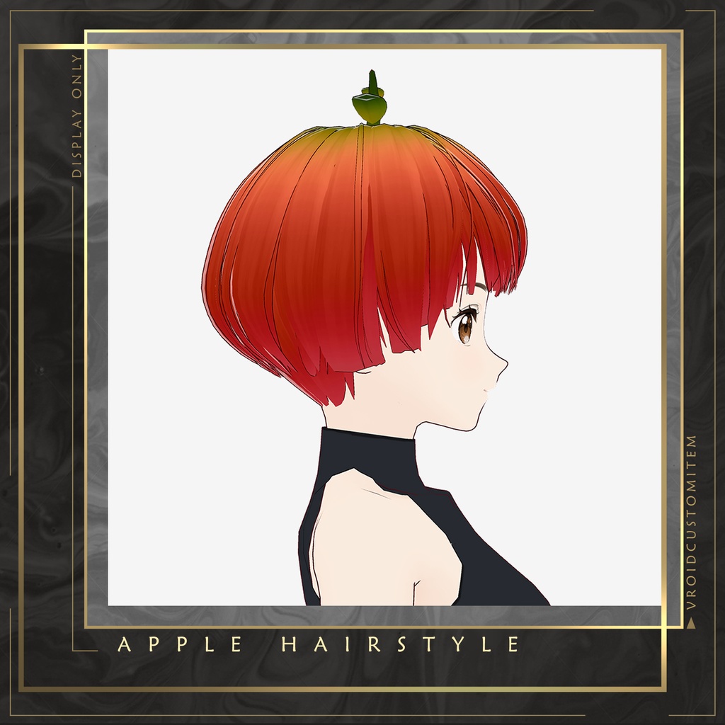 【 无料Vroid 】 FREE Apple Hair style
