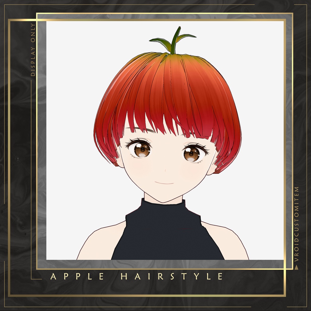 【 无料Vroid 】 FREE Apple Hair style