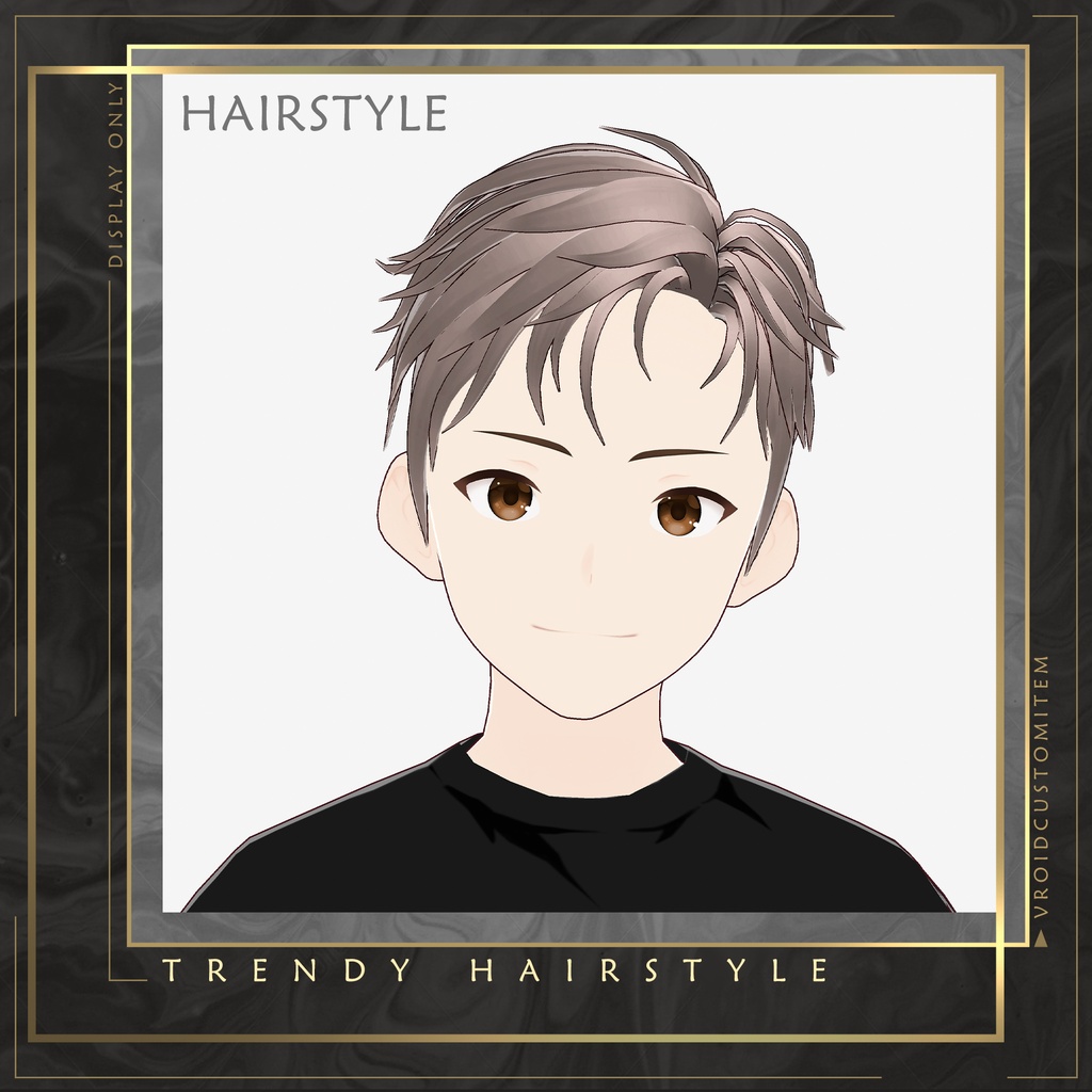 【 Vroid 】Trendy Male Hairstyle
