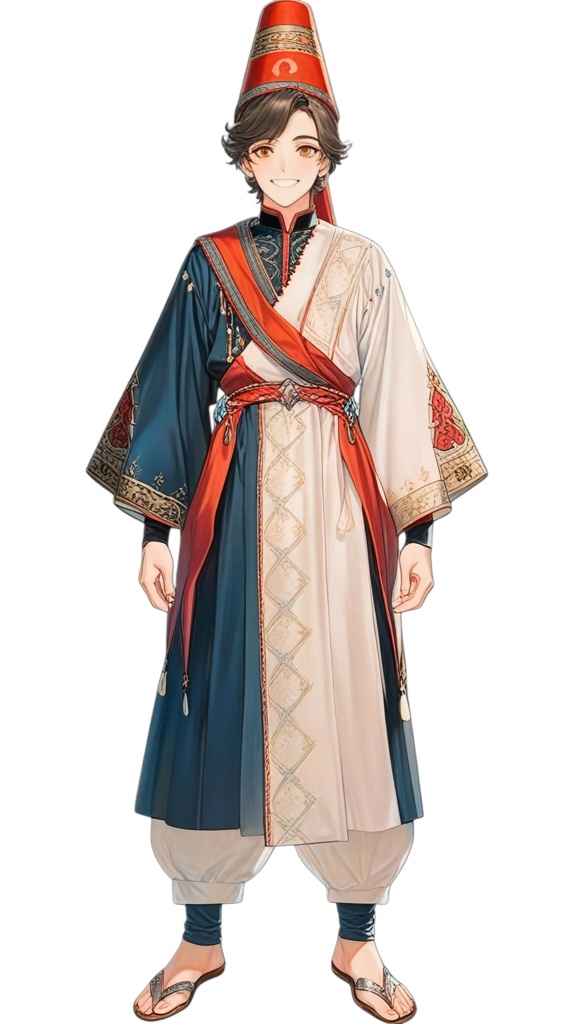 【IRIAM無料】天文学者（異国衣装）立ち絵