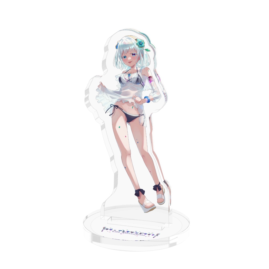 【リラ・アレキサンドライト】リラの水着アクリルスタンド