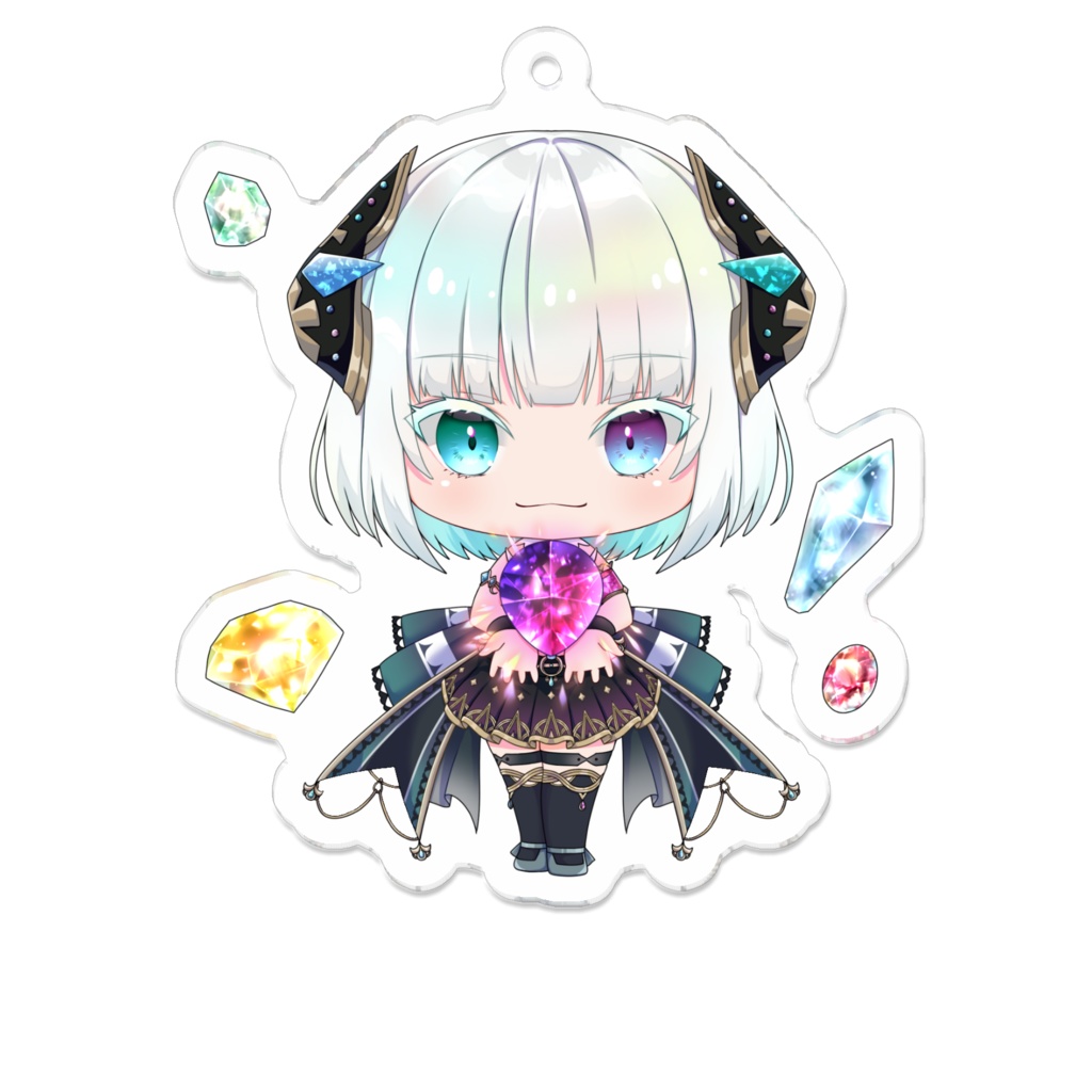デフォルメリラのキーホルダー