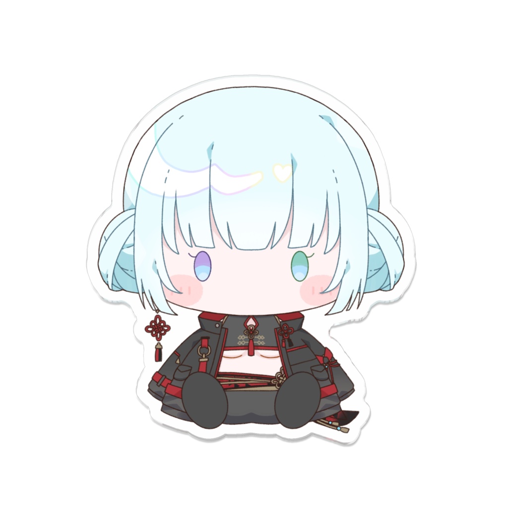新衣装リラ人形アクリルバッジ
