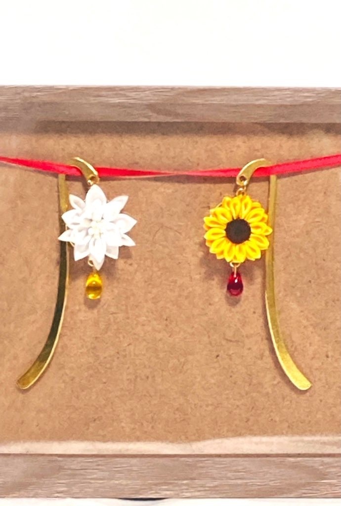 ブックマーカー 月下美人 ヒマワリ