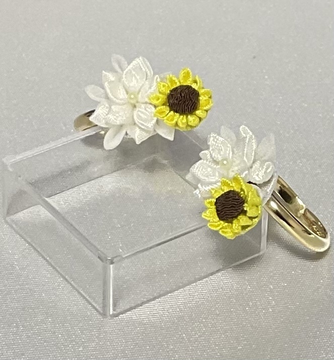 月下美人・向日葵 アクセサリー