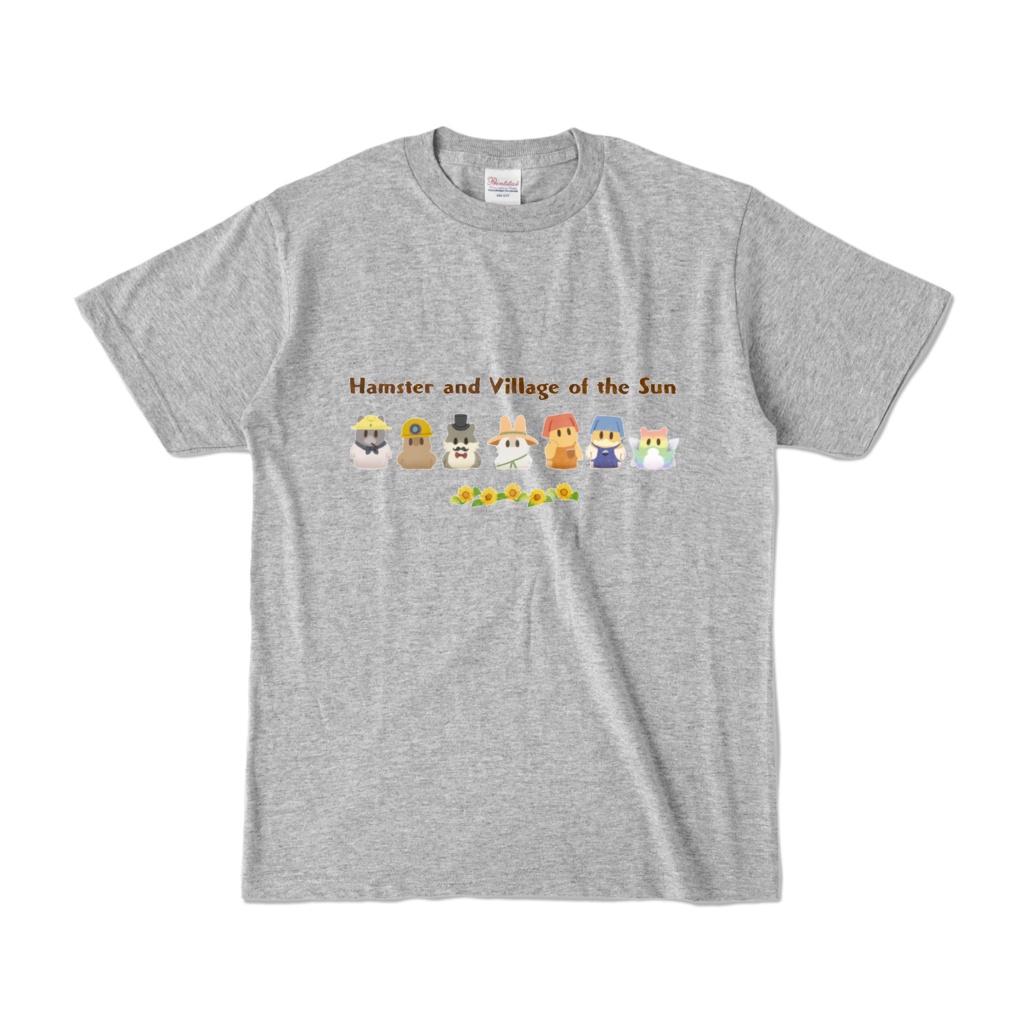 ハムスターの日2025Tシャツ_杢グレー