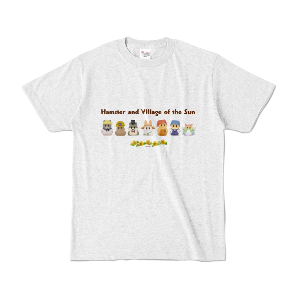 ハムスターの日2025Tシャツ_アッシュ