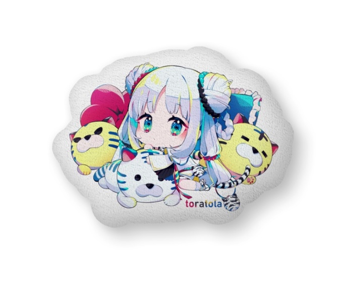 【特典付き】とらとらすやすやクッション(両面プリント)