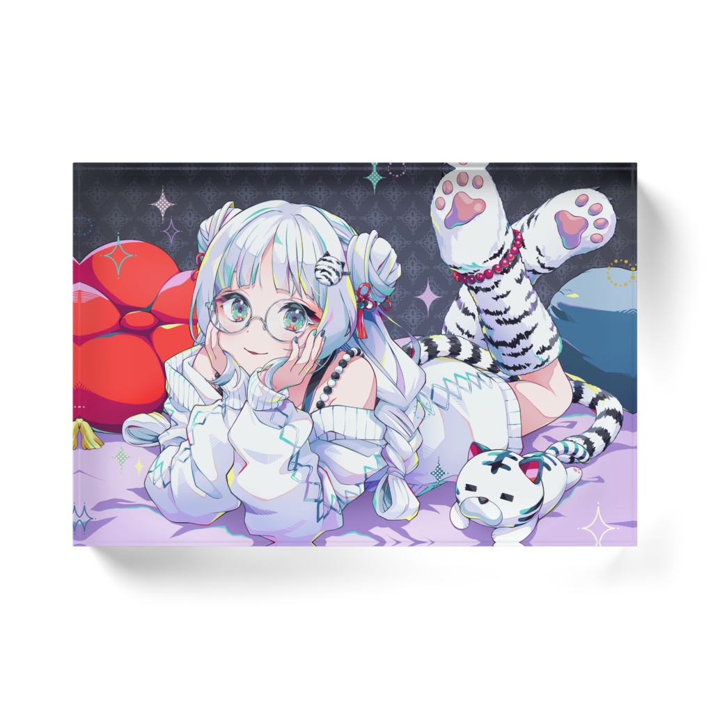 【特典付き】とらとらアクリルブロック 部屋着Ver.