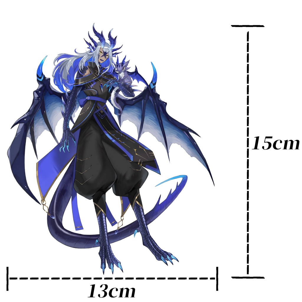 オリジナルアクリルフィギュア 【ゼノ・グランシーヴァ】