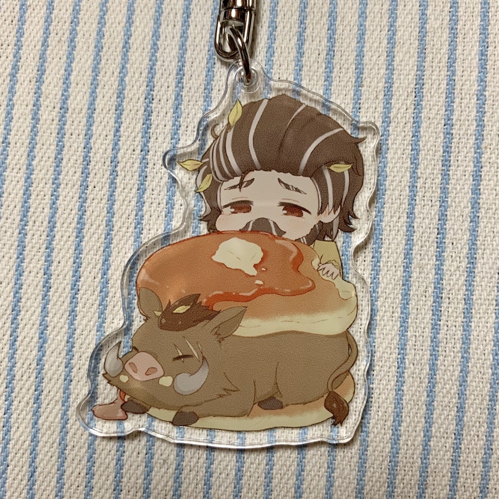 ¥600→¥500▼てて×おかしキーホルダー(全4種)