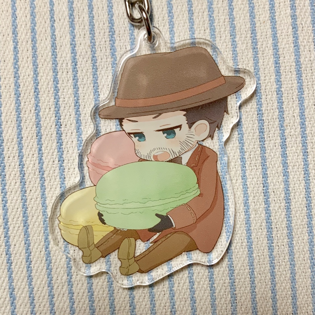 ¥600→¥500▼てて×おかしキーホルダー(全4種)