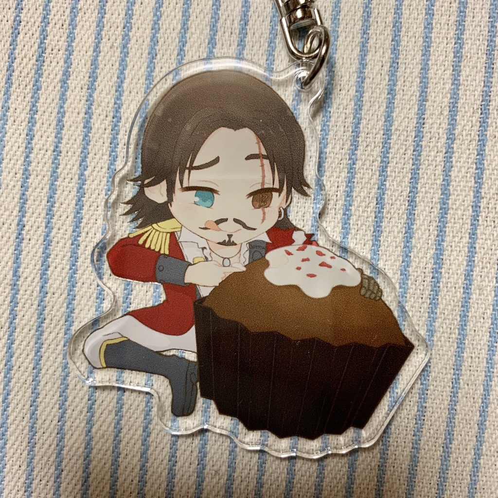 ¥600→¥500▼てて×おかしキーホルダー(全4種)