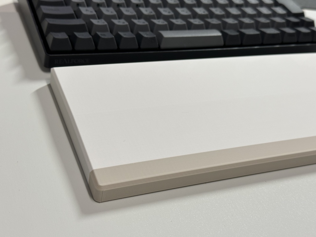 最安値に挑戦！ REALFORCE RC1専用リストレスト+キーボードカバー(Magic マウス・トラックボール